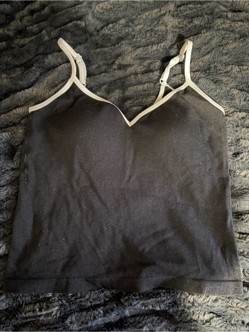 streetwear society black crop top